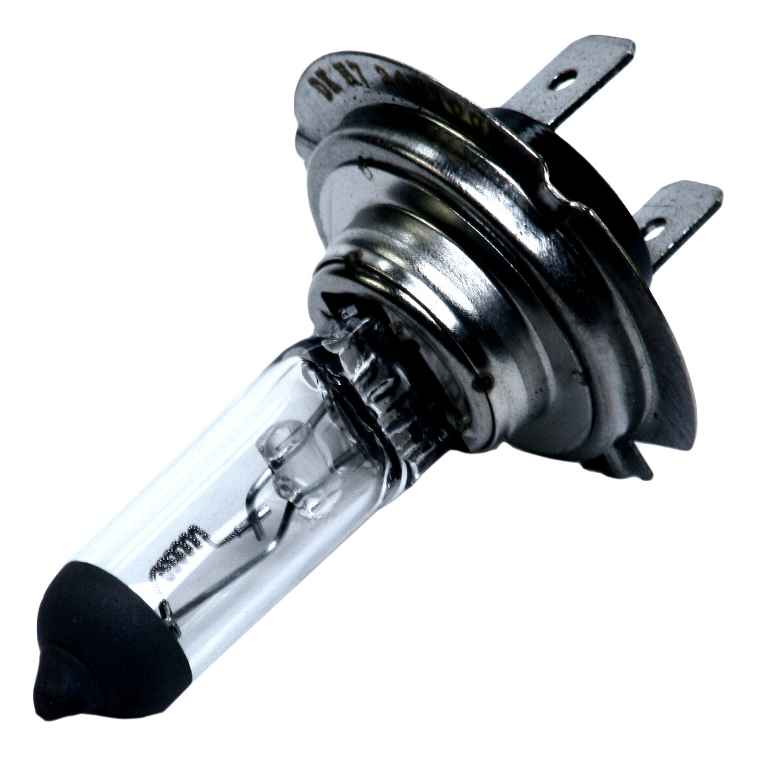 Автолампа галогенова ДОРОЖНЯ КАРТА H7 100W 24V прозора DKH724V100W - zapix