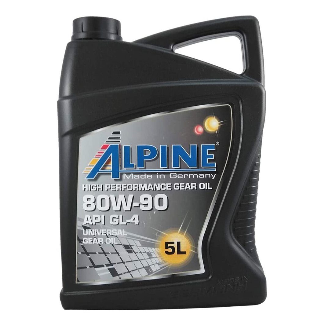 Трансмиссионное масло ALPINE High Performance Gear Oil GL-4 80W-90 5 л 0100682 - zapix