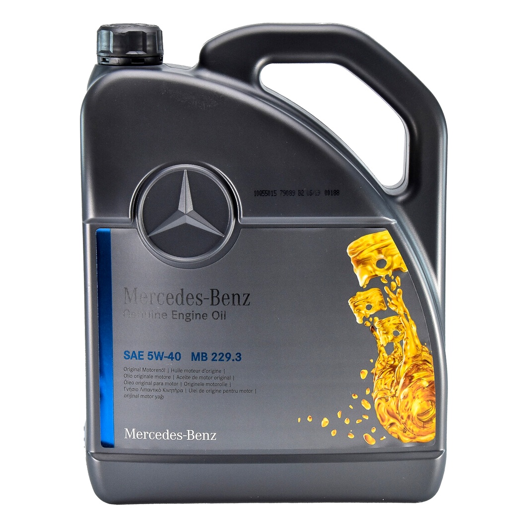 Моторное масло MERCEDES-BENZ / SMART MB 229.3 5W-40 5 л (A000989850613) - zapix
