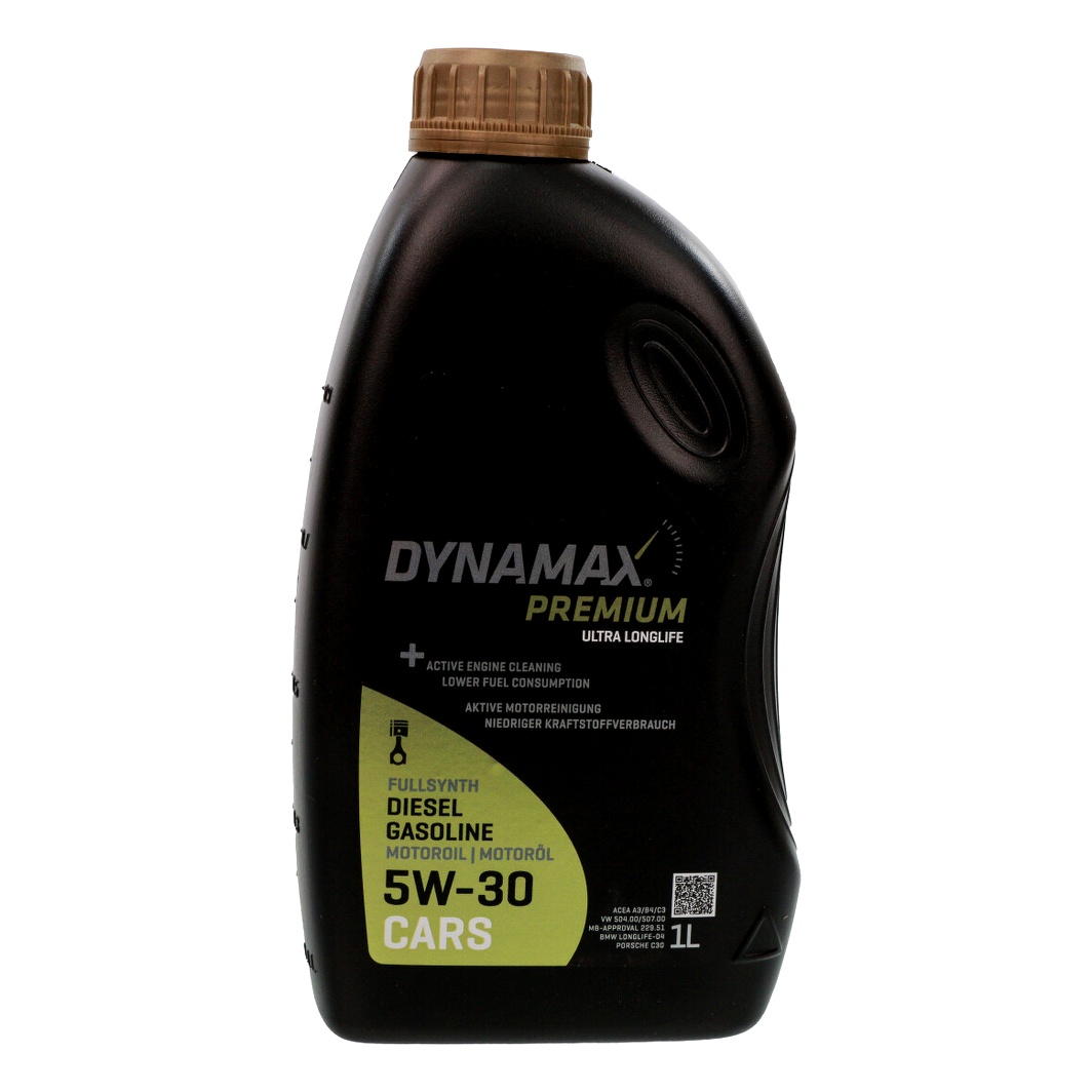 Моторное масло DYNAMAX Premium Ultra Longlife 5W-30 1 л (501596) - zapix