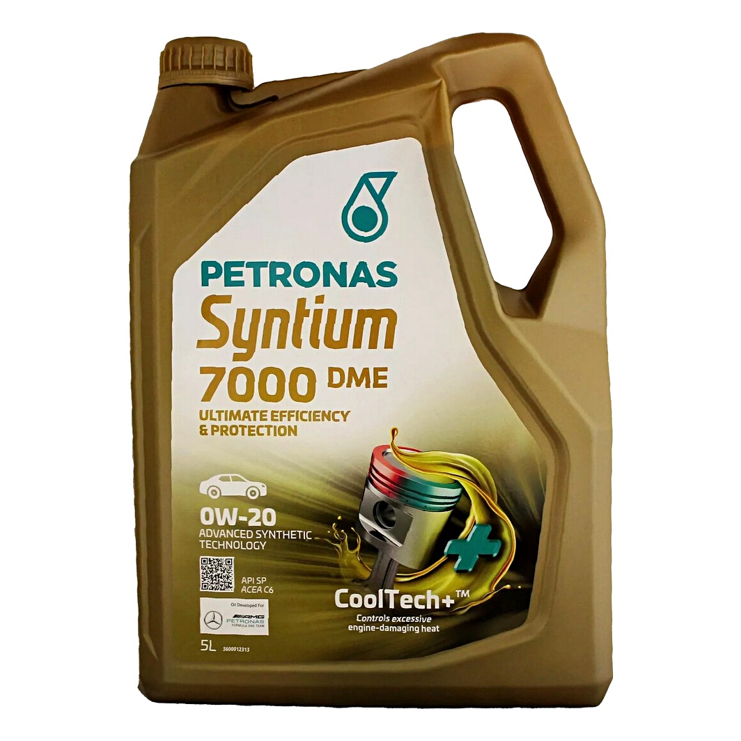 Моторна олива PETRONAS Syntium 7000 DME 0W-20 5 л (70716M12EU) - zapix