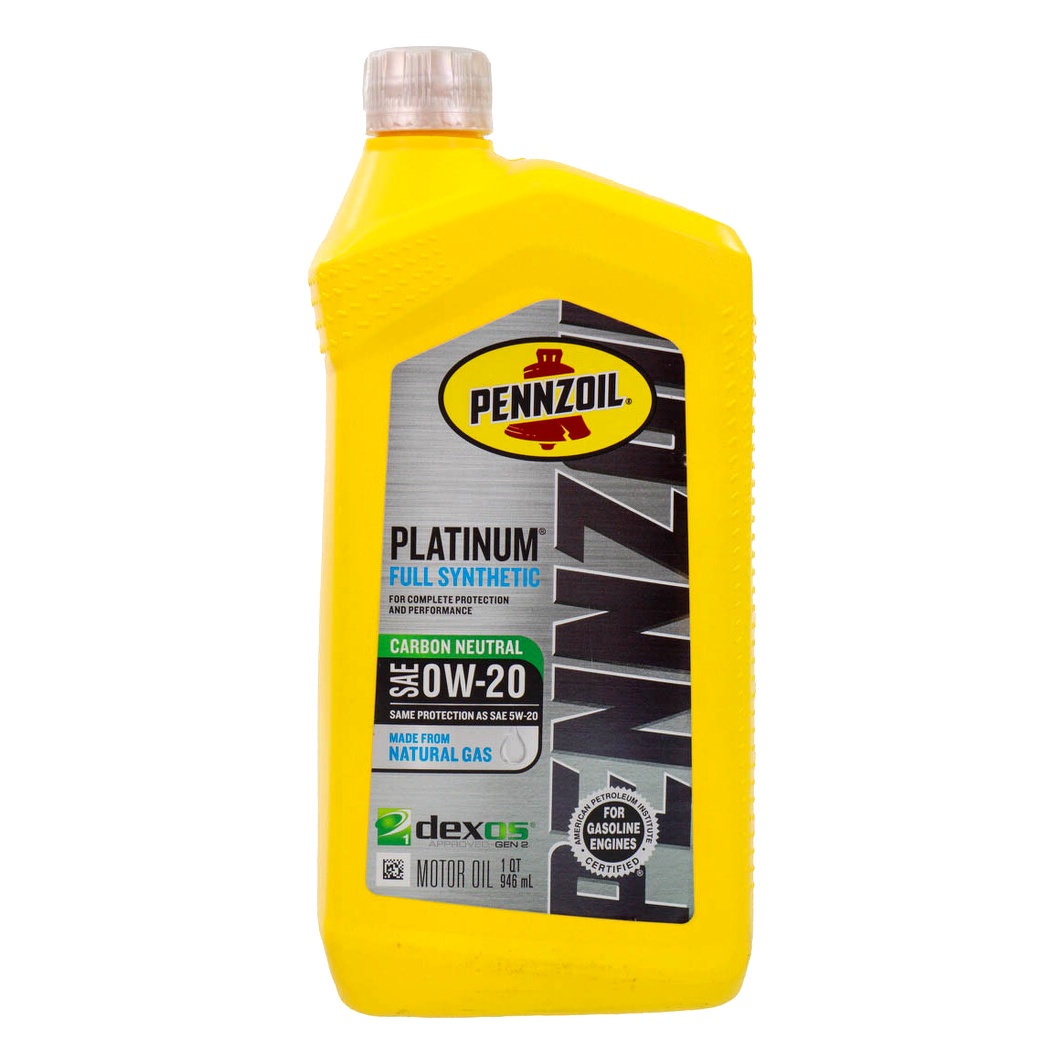 Моторное масло PENNZOIL Platinum 0W-20 0.95 л (550036541) - zapix