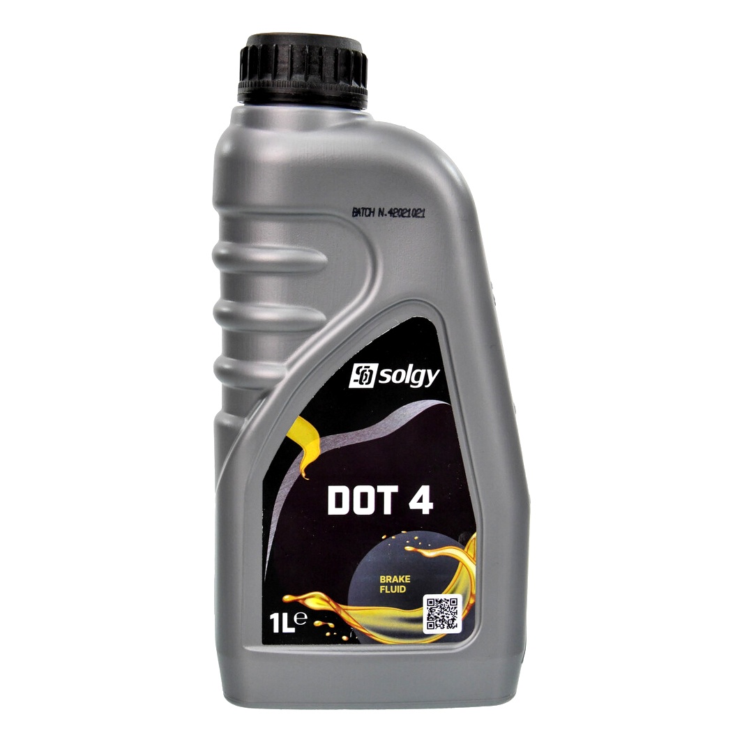 Гальмівна рідина SOLGY DOT 4 пластик 1 л 504007 - zapix
