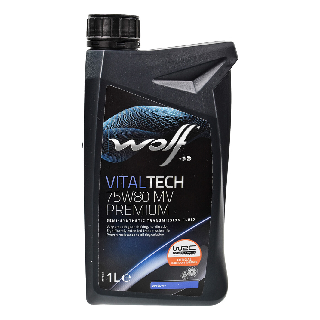 Трансмісійна олива WOLF Vitaltech MV Premium GL-4+ 75W-80 1 л 1048400 - zapix