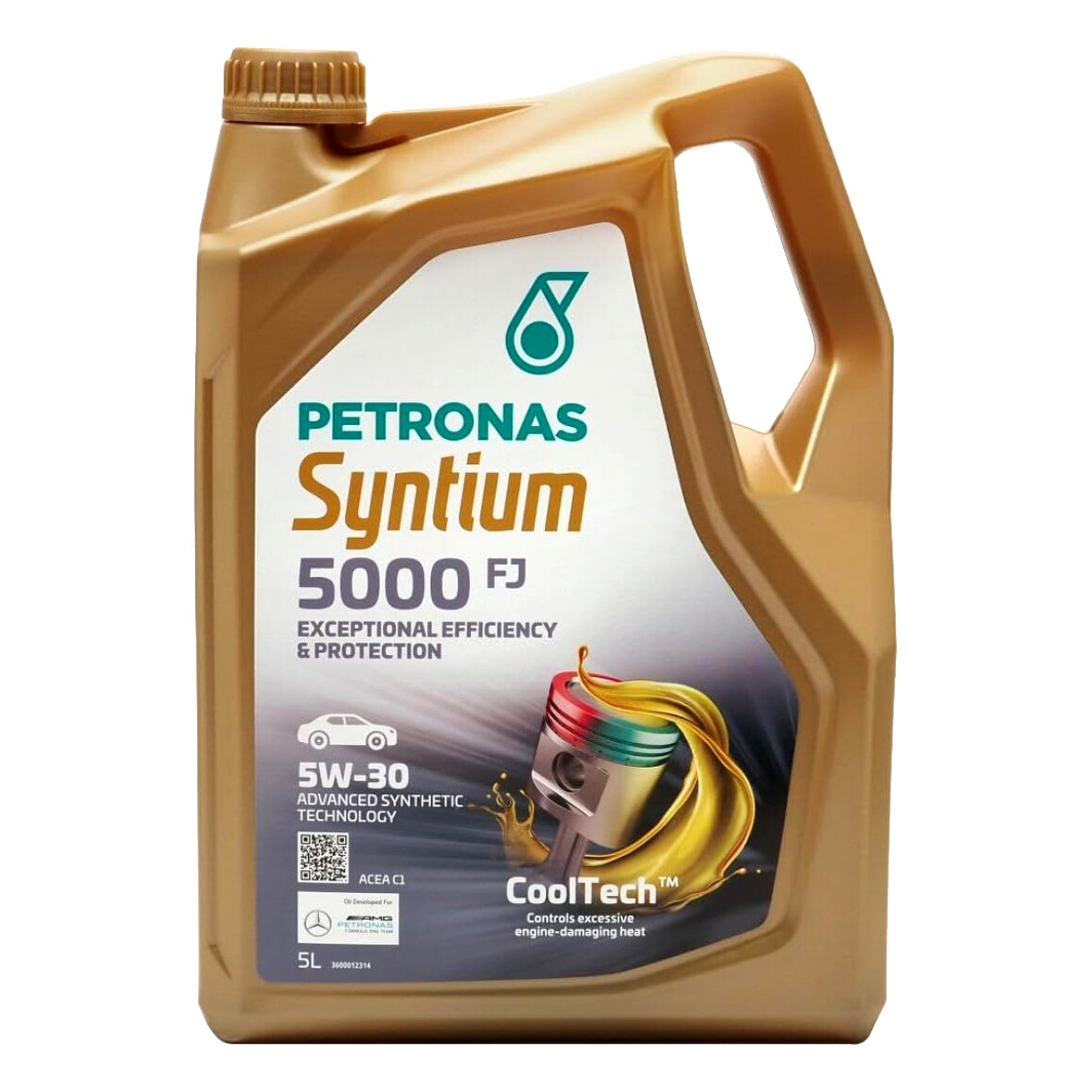 Моторное масло PETRONAS Syntium 5000 FJ 5W-30 5 л (70542M12EU) - zapix