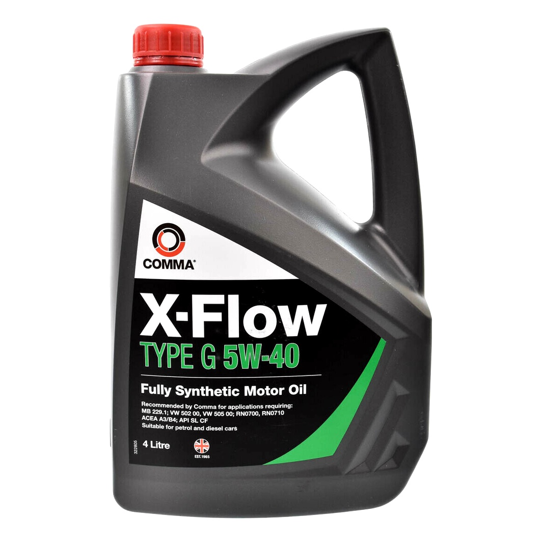 Моторна олива COMMA X-Flow Type G 5W-40 4 л (XFG4L) - zapix