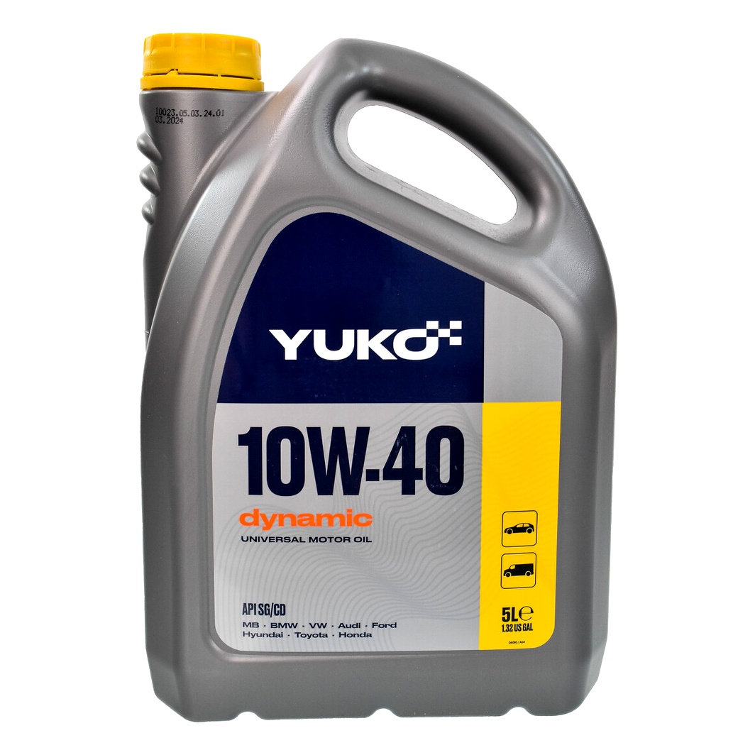 Моторна олива YUKO Dynamic 10W-40 5 л (006080) - zapix