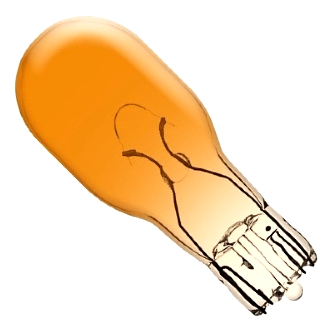Автолампа розжарювання BOSMA Amber T15 21W 12V помаранчева 0641 - zapix