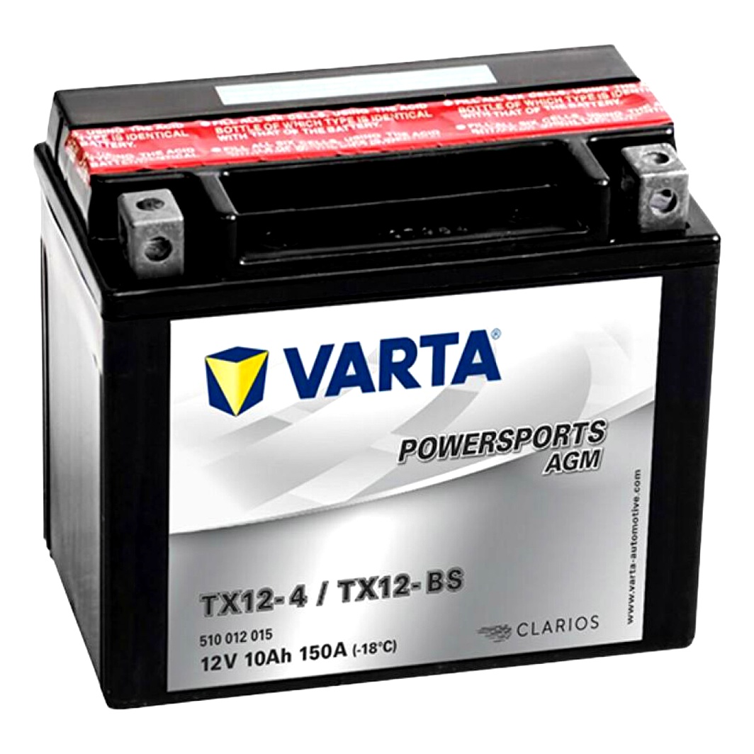 Акумулятор VARTA Powersports AGM 12V 10Ah 150A L+ 510012015 - zapix