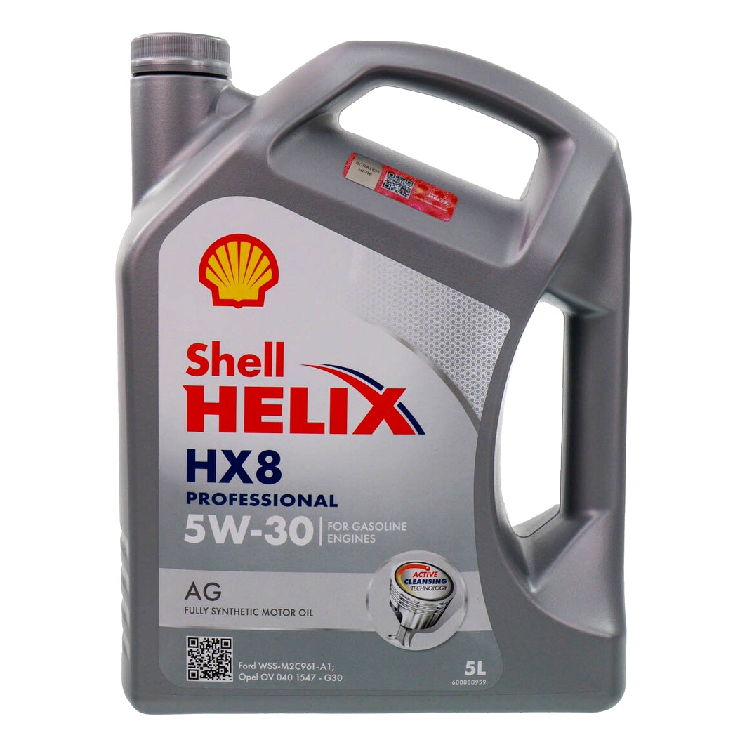 Моторна олива SHELL Helix HX8 Professional AG 5W-30 5 л (550054289) - zapix