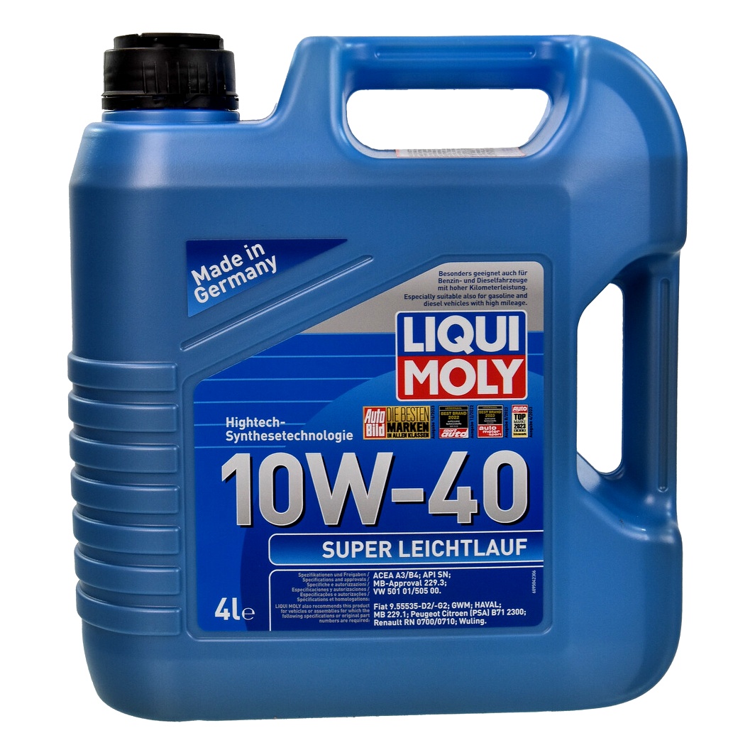 Моторное масло LIQUI MOLY Super Leichtlauf 10W-40 4 л (9504)
