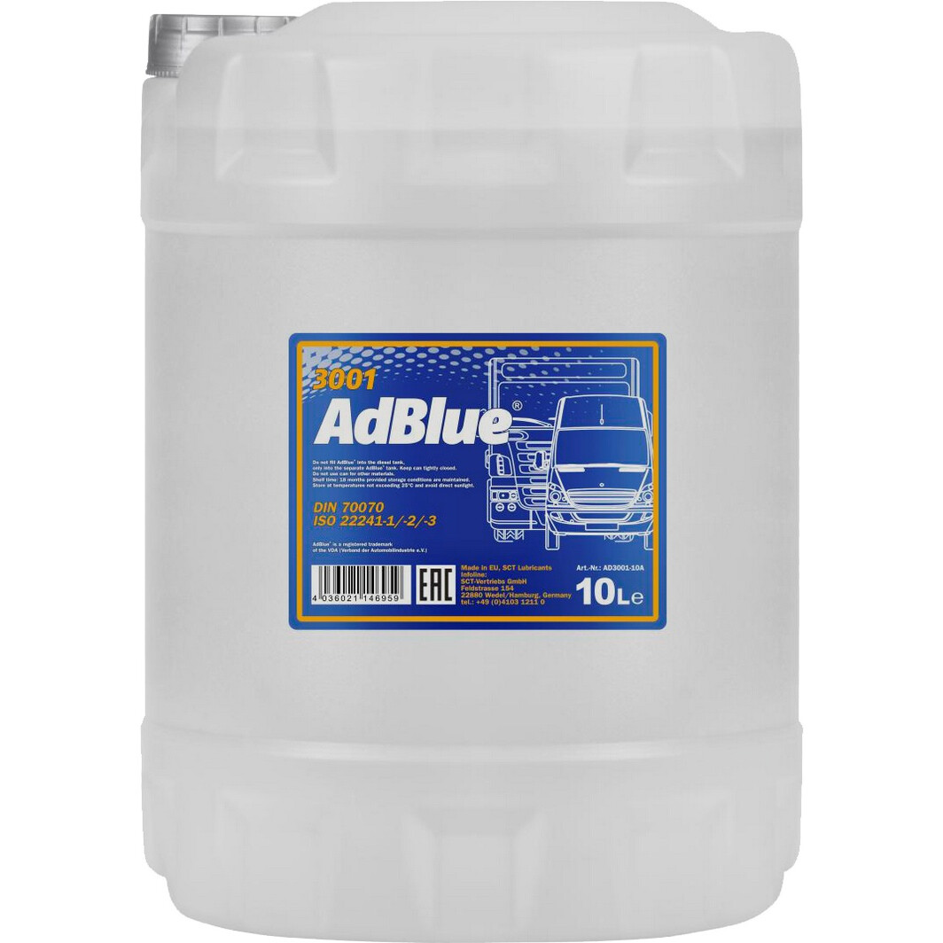 Adblue MANNOL 10 л AD300110 - zapix