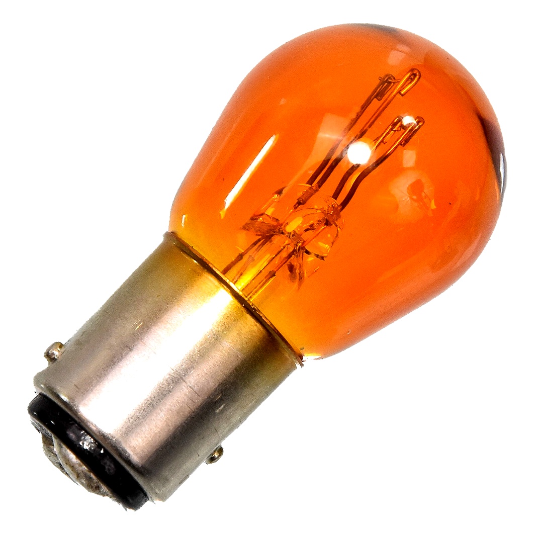 Автолампа розжарювання OSRAM Original PY30/8W BAY15d 8W 12V помаранчева 2357A - zapix