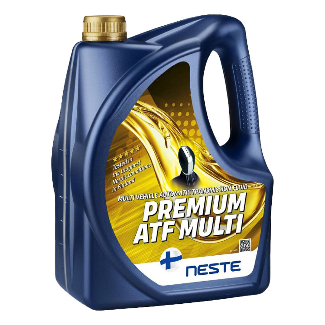 Трансмиссионное масло NESTE Premium ATF Multi 4 л 135800 - zapix