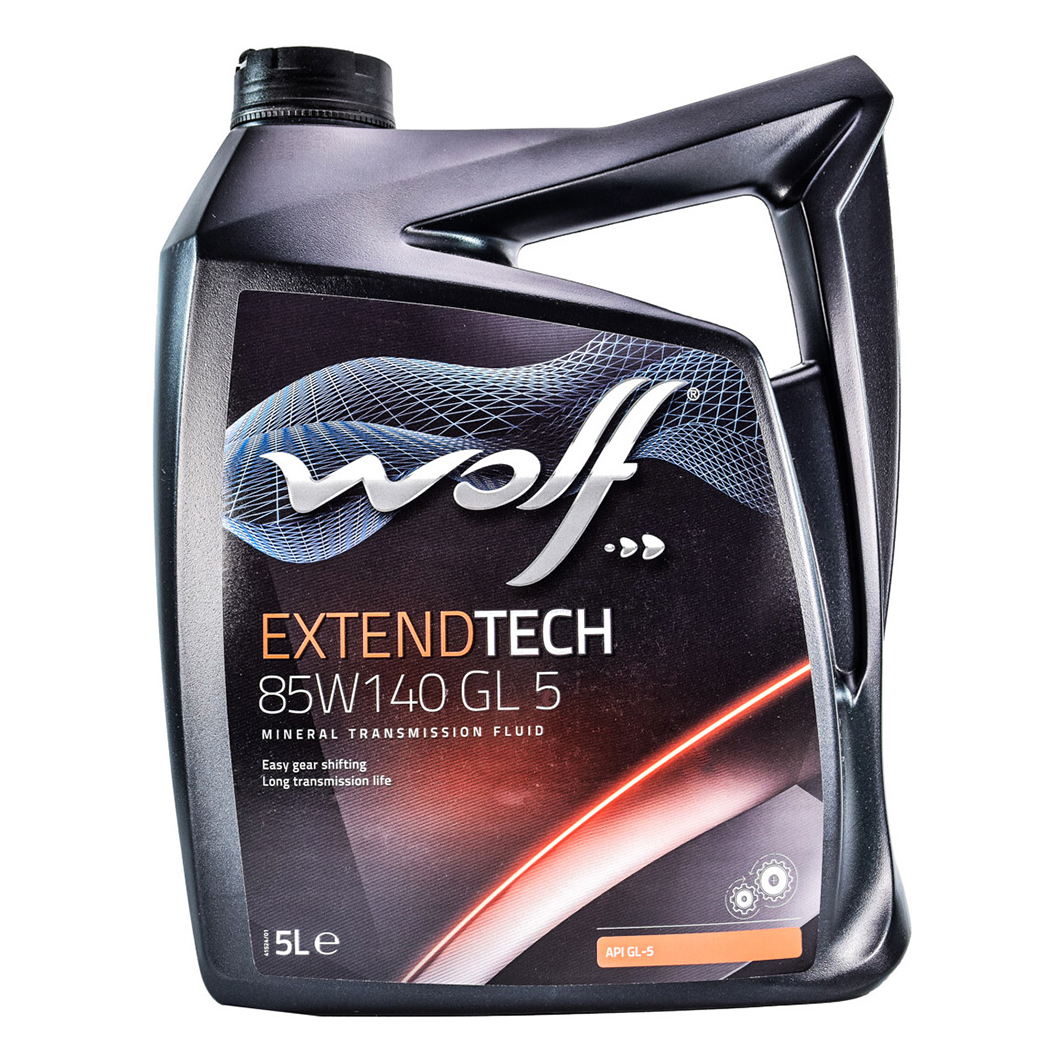 Трансмісійна олива WOLF ExtendTech GL-5 85W-140 5 л 8304705 - zapix