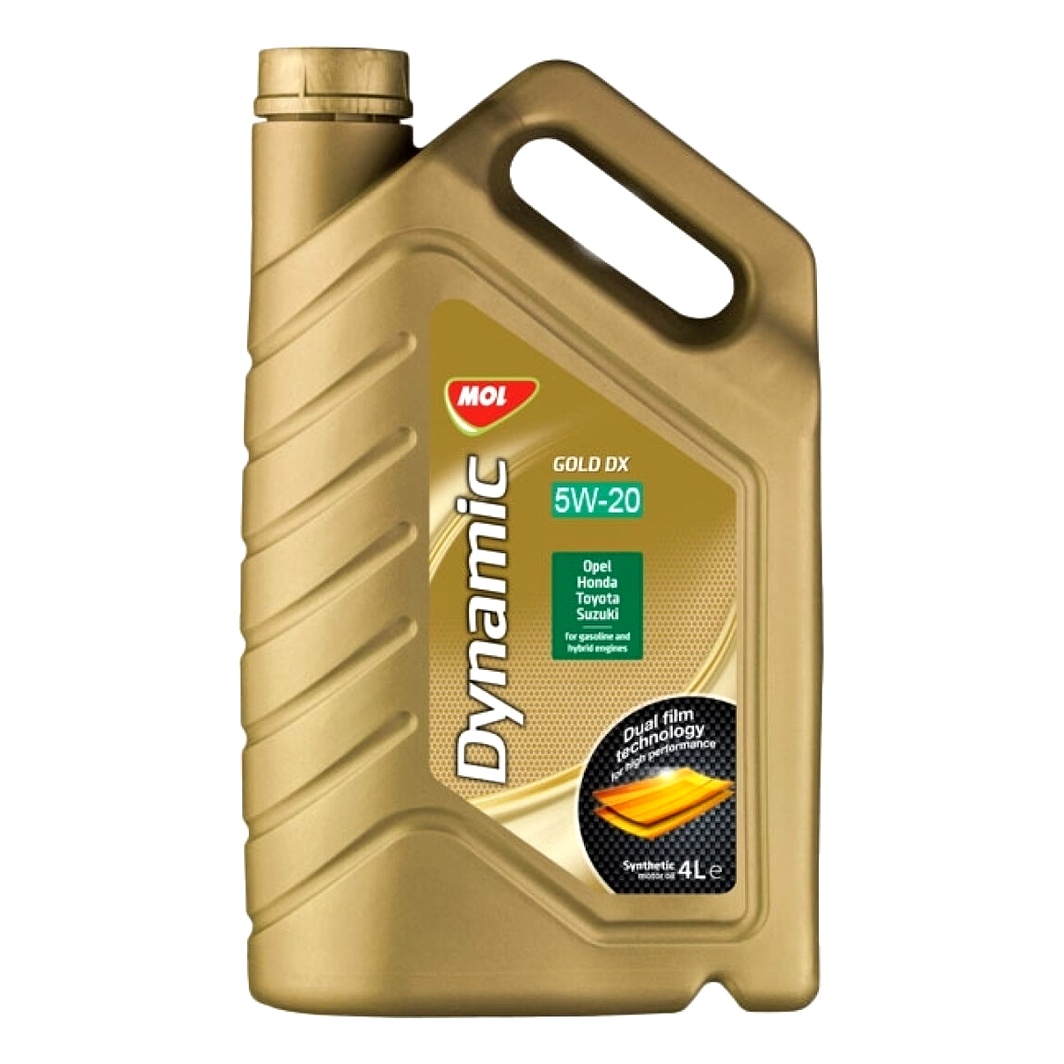 Моторна олива MOL Dynamic Gold DX 5W-20 4 л (13303059) - zapix