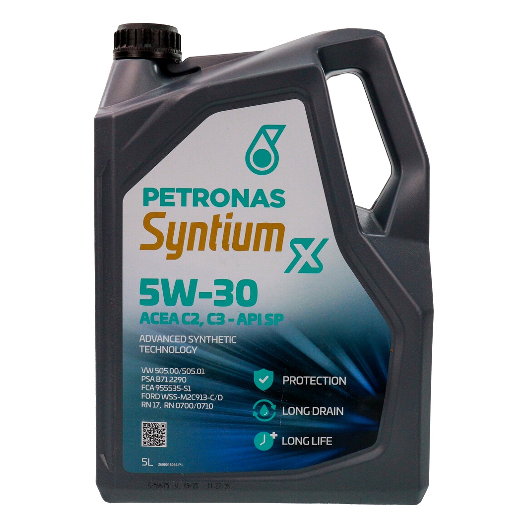 Моторна олива PETRONAS C3 / Syntium X C2 5W-30 5 л (70982M12EU) - zapix