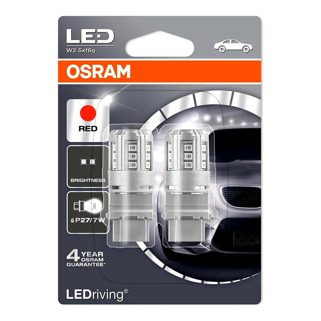 Автолампа LED (світлодіодна) OSRAM LEDriving Standard P27/7W W2.5x16q 3W 12V 3547R02B - zapix