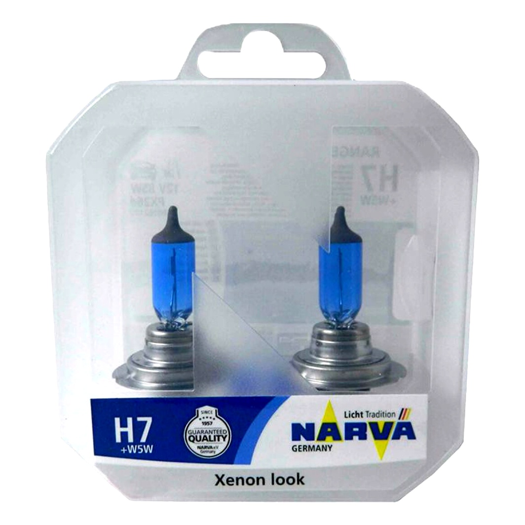 Автолампа галогенова NARVA H7 PX26d 85W 12V синя 98016S2 - zapix