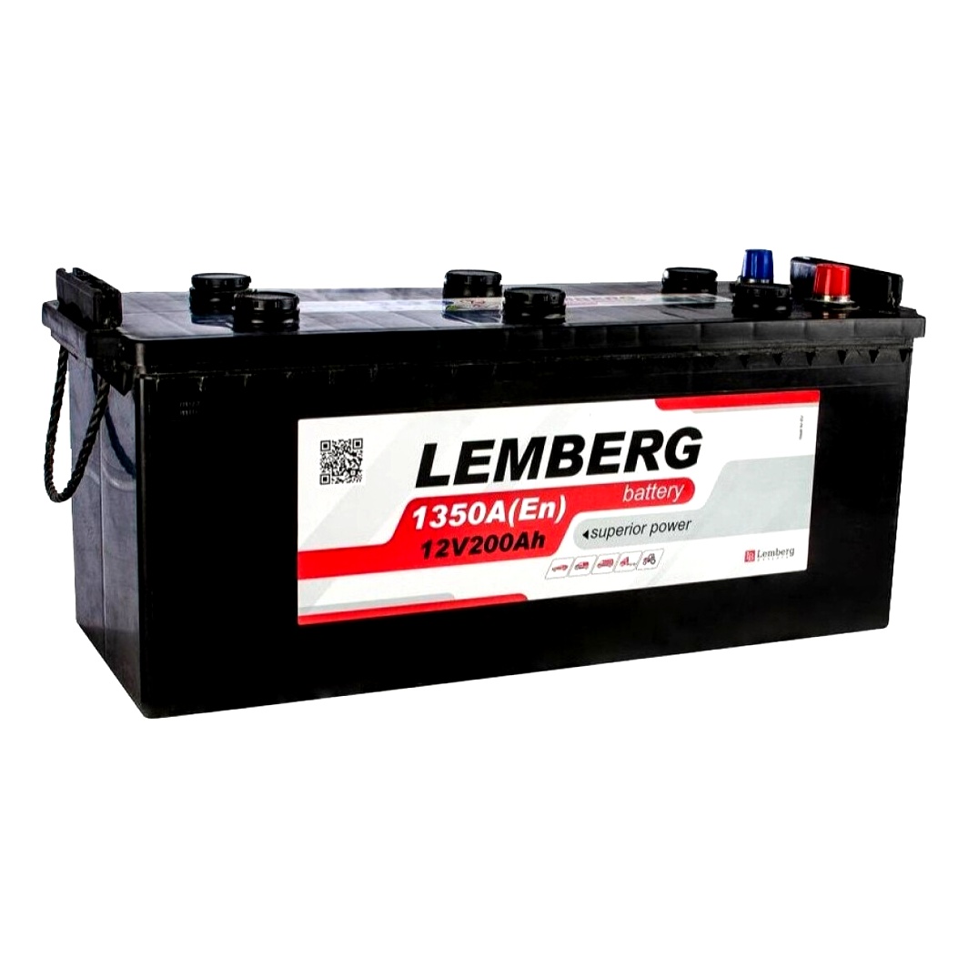 Акумулятор LEMBERG 12V 200Ah 1350A L+ LB2003 - zapix