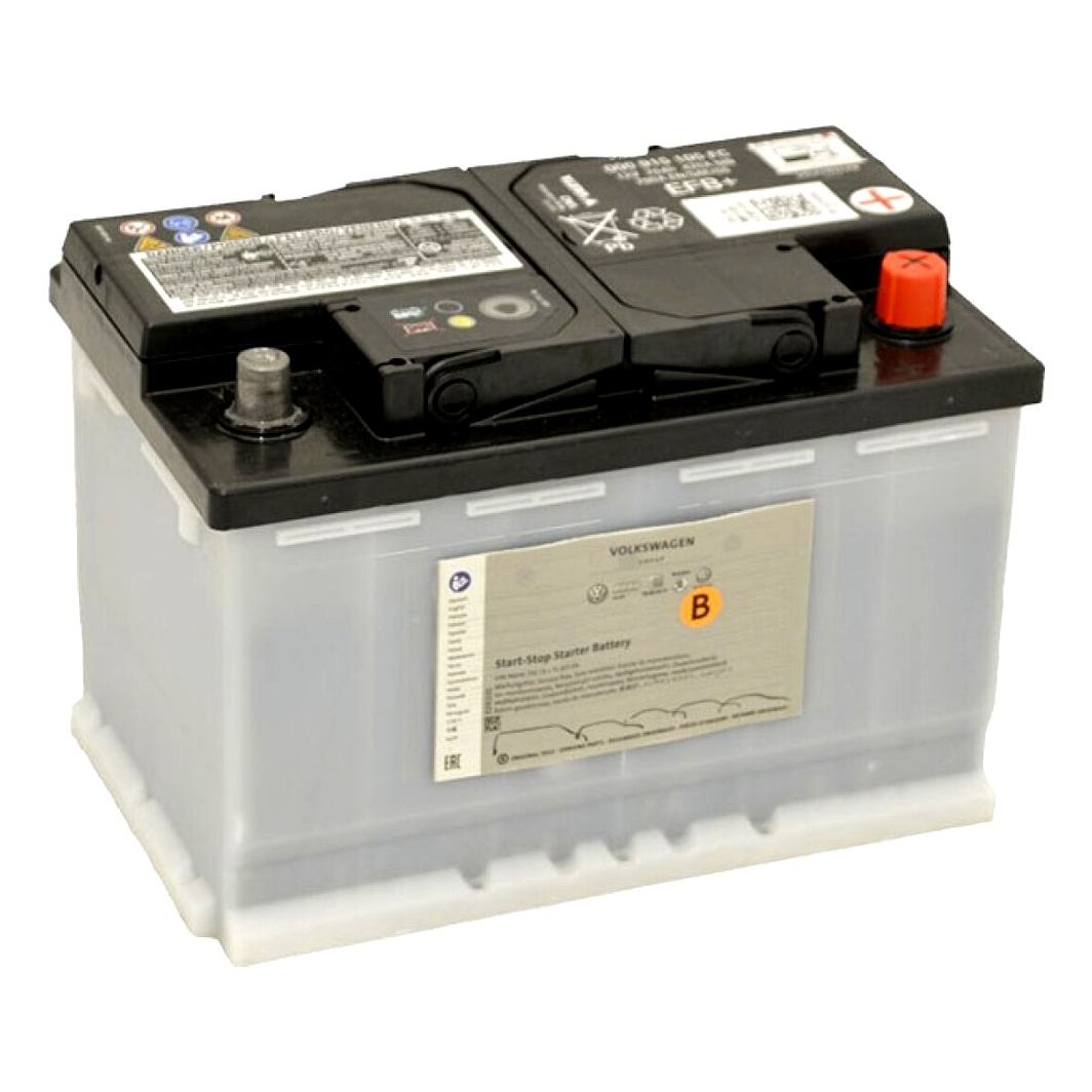 Акумулятор VAG Start-Stop 12V 75Ah 420A R+ 000915105CD - zapix