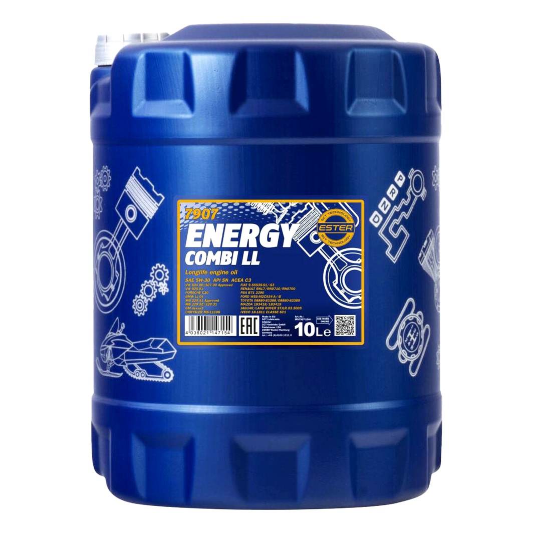 Моторна олива MANNOL Energy Combi LL 5W-30 10 л (MN790710) - zapix
