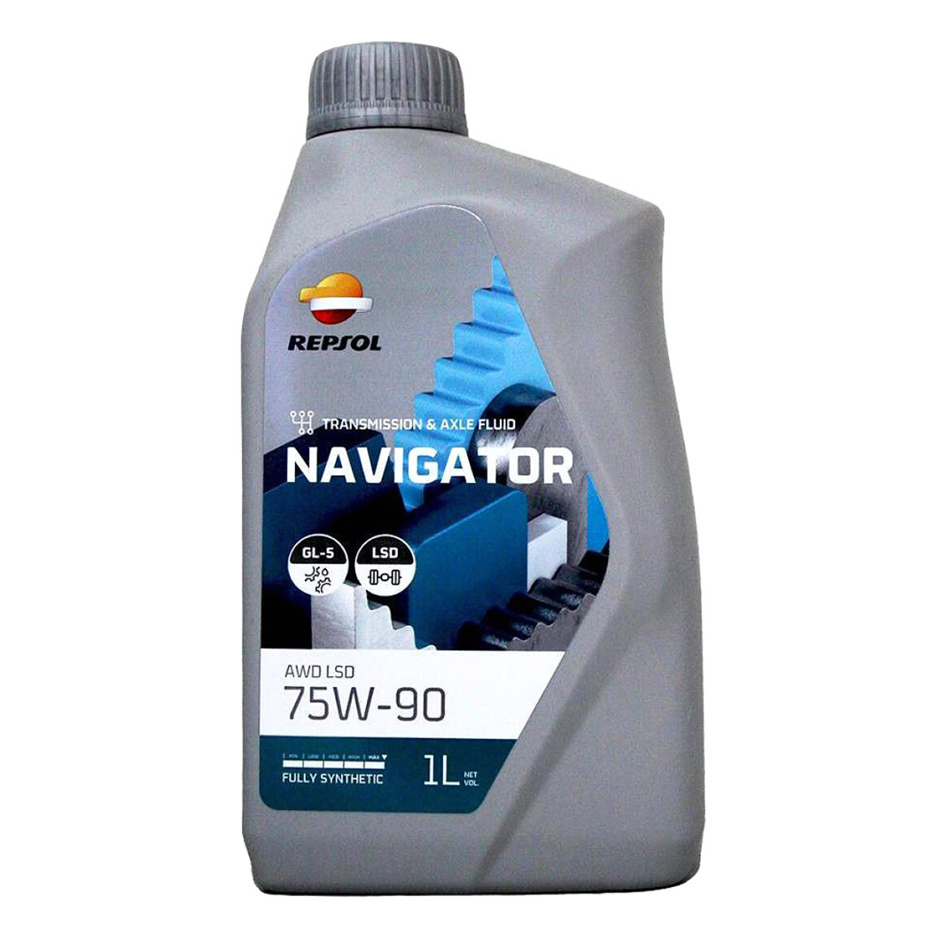 Трансмиссионное масло REPSOL Navigator AWD LSD GL-5 75W-90 1 л RPP4007JHA - zapix