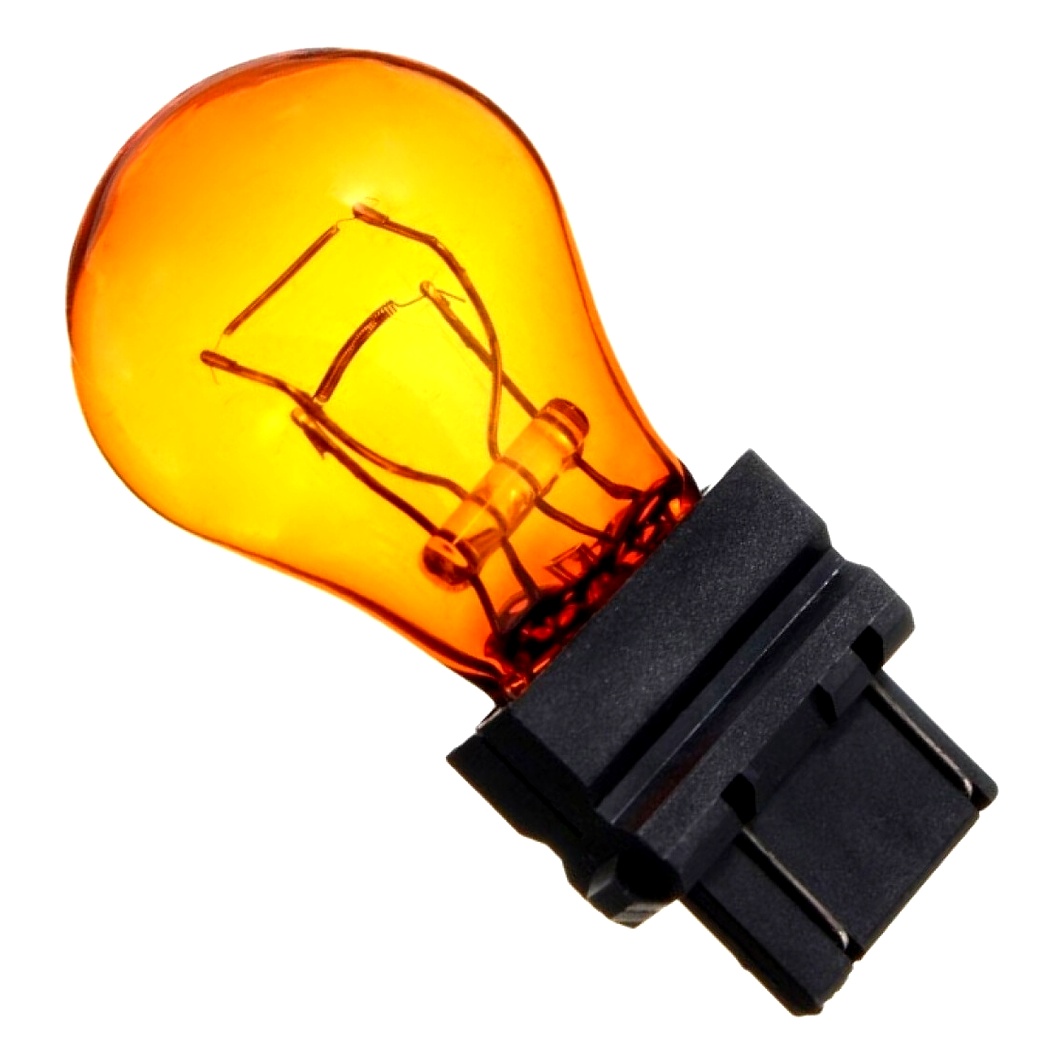 Автолампа накала PHILIPS PY27/7W 12V оранжевая 3157NACP - zapix