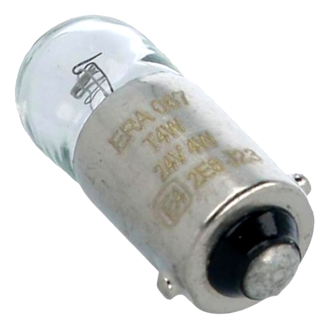 Автолампа розжарювання ERA Standard T4W BA9s 4W 24V прозора E067HD10C - zapix