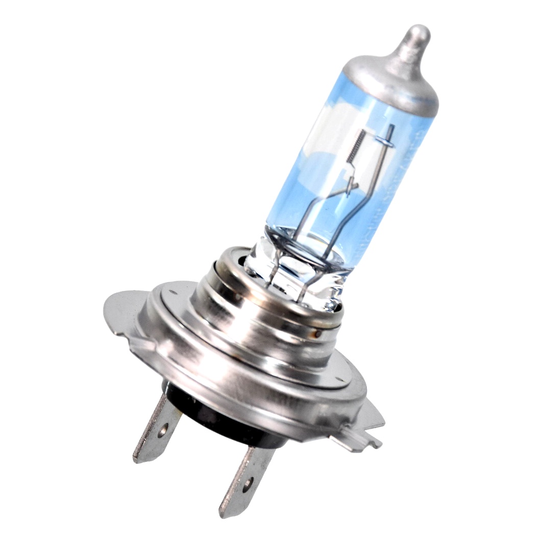 Автолампа галогенова OSRAM Night Breaker Laser H7 PX26d 55W 12V прозоро-блакитна 64210NL - zapix