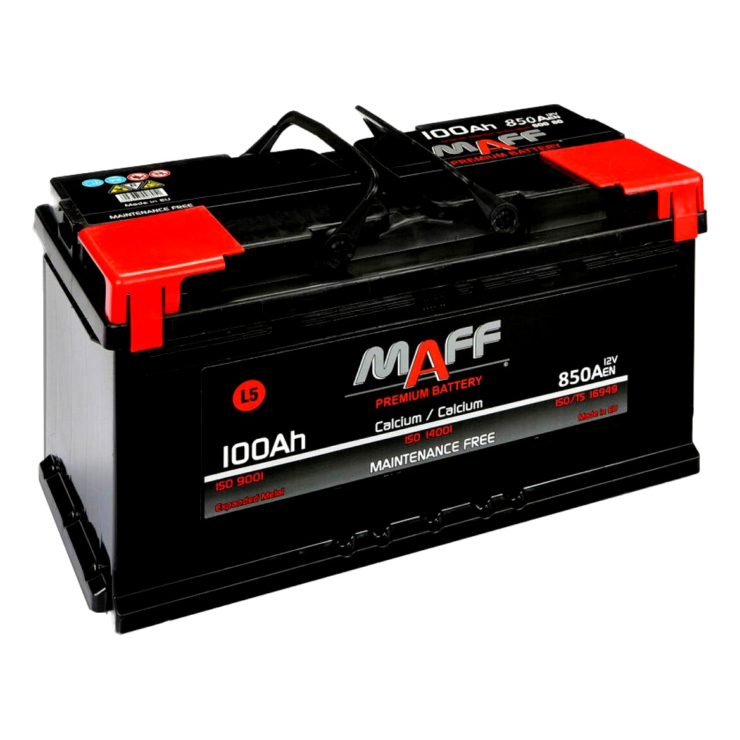 Акумулятор MAFF 12V 100Ah 850A R+ 600E0 - zapix