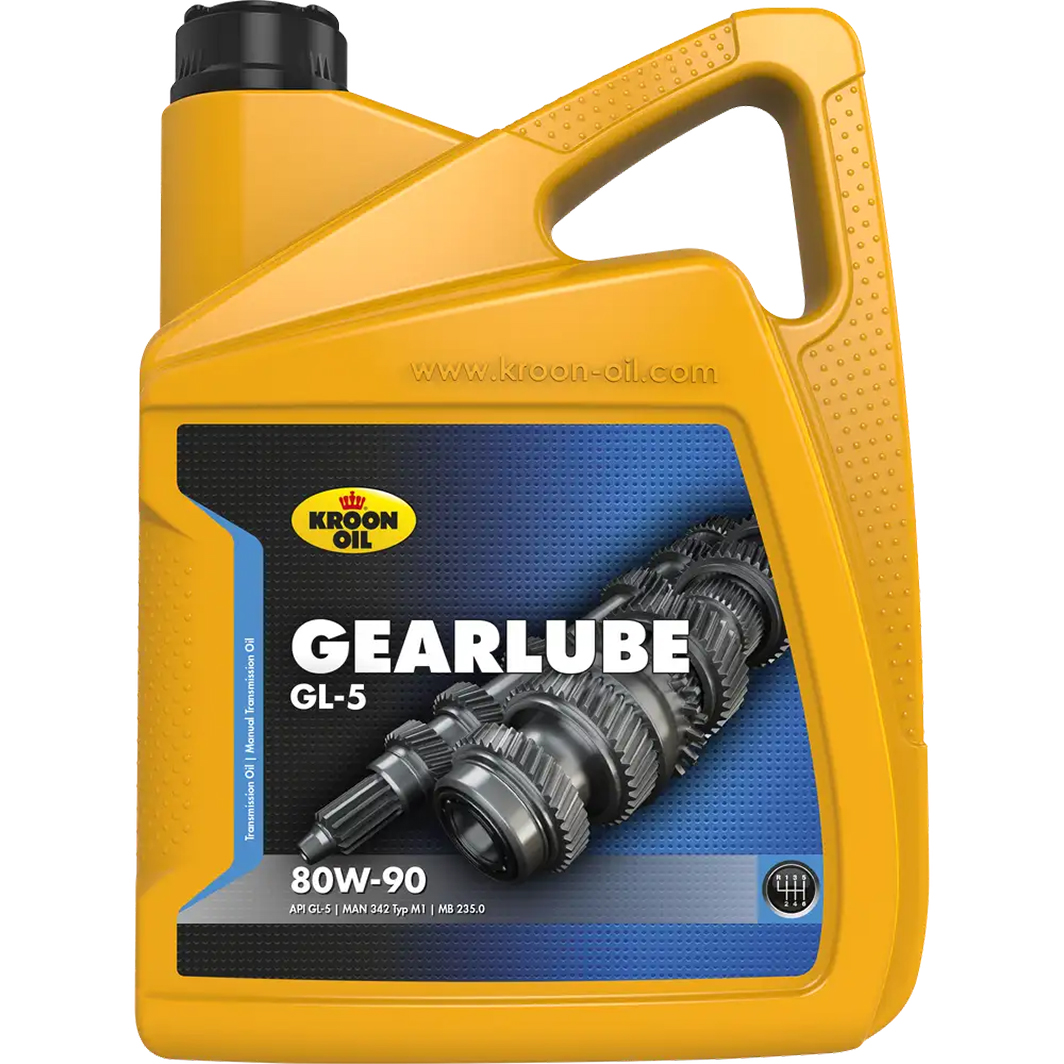 Трансмісійна олива KROON OIL Gearlube GL-5 80W-90 5 л 01325 - zapix