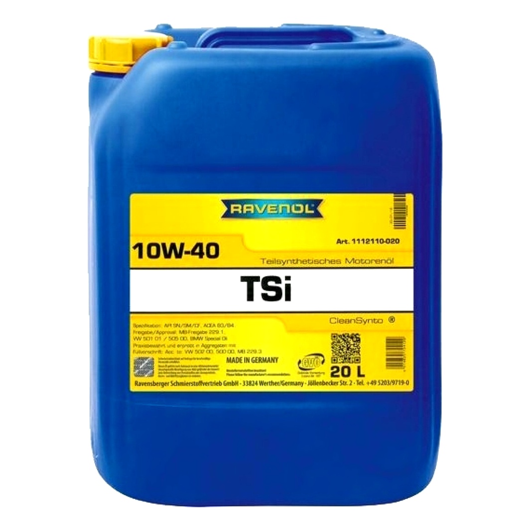 Моторное масло RAVENOL TSi 10W-40 20 л (1112110020) - zapix