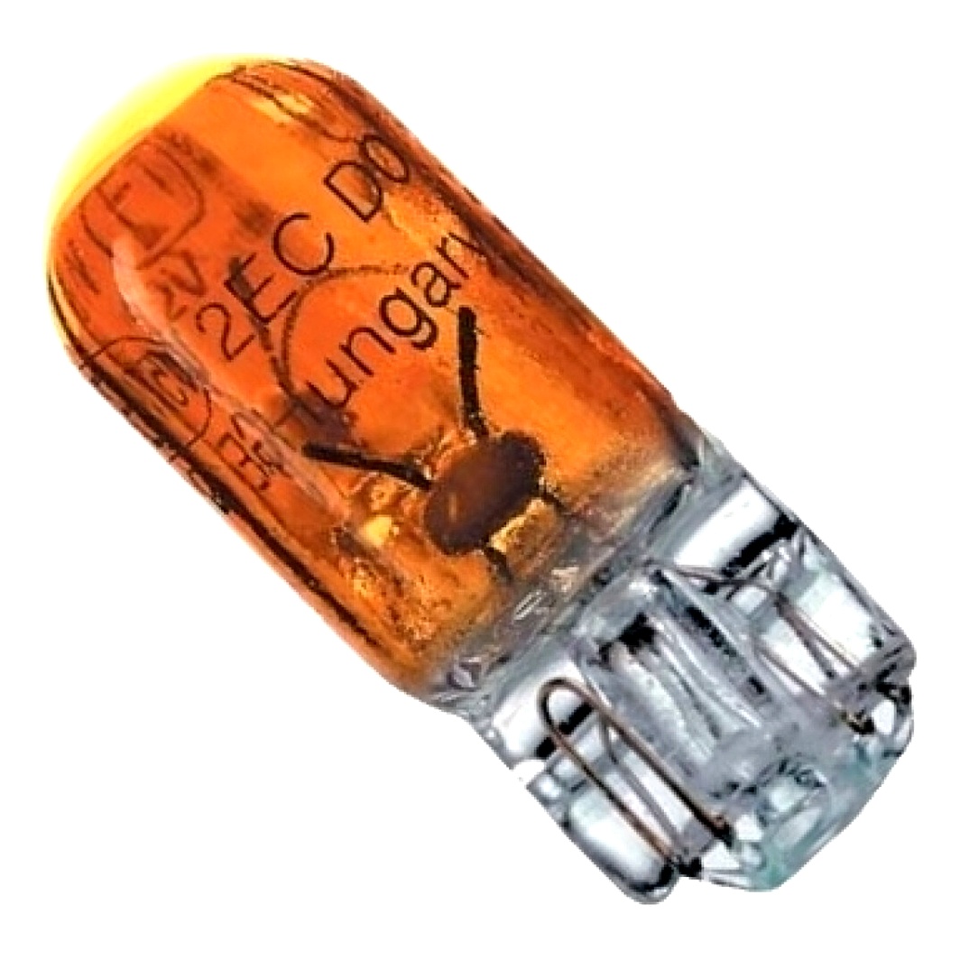Автолампа розжарювання GENERAL ELECTRIC Basic WY5W W2.1x9.5d 5W 12V помаранчева 501NA - zapix
