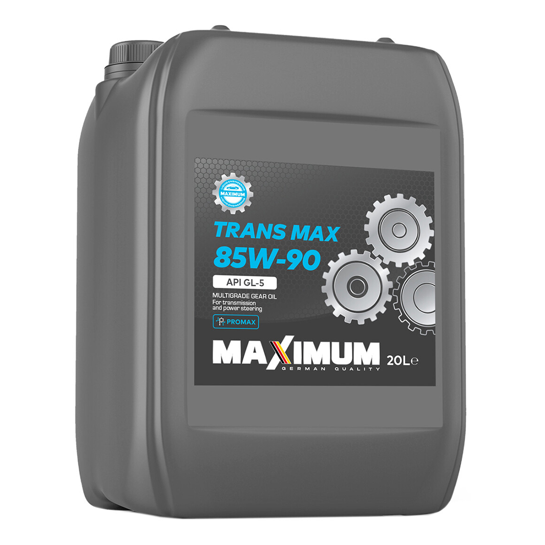 Трансмісійна олива MAXIMUM Trans Max GL-5 85W-90 20 л 00149682 - zapix