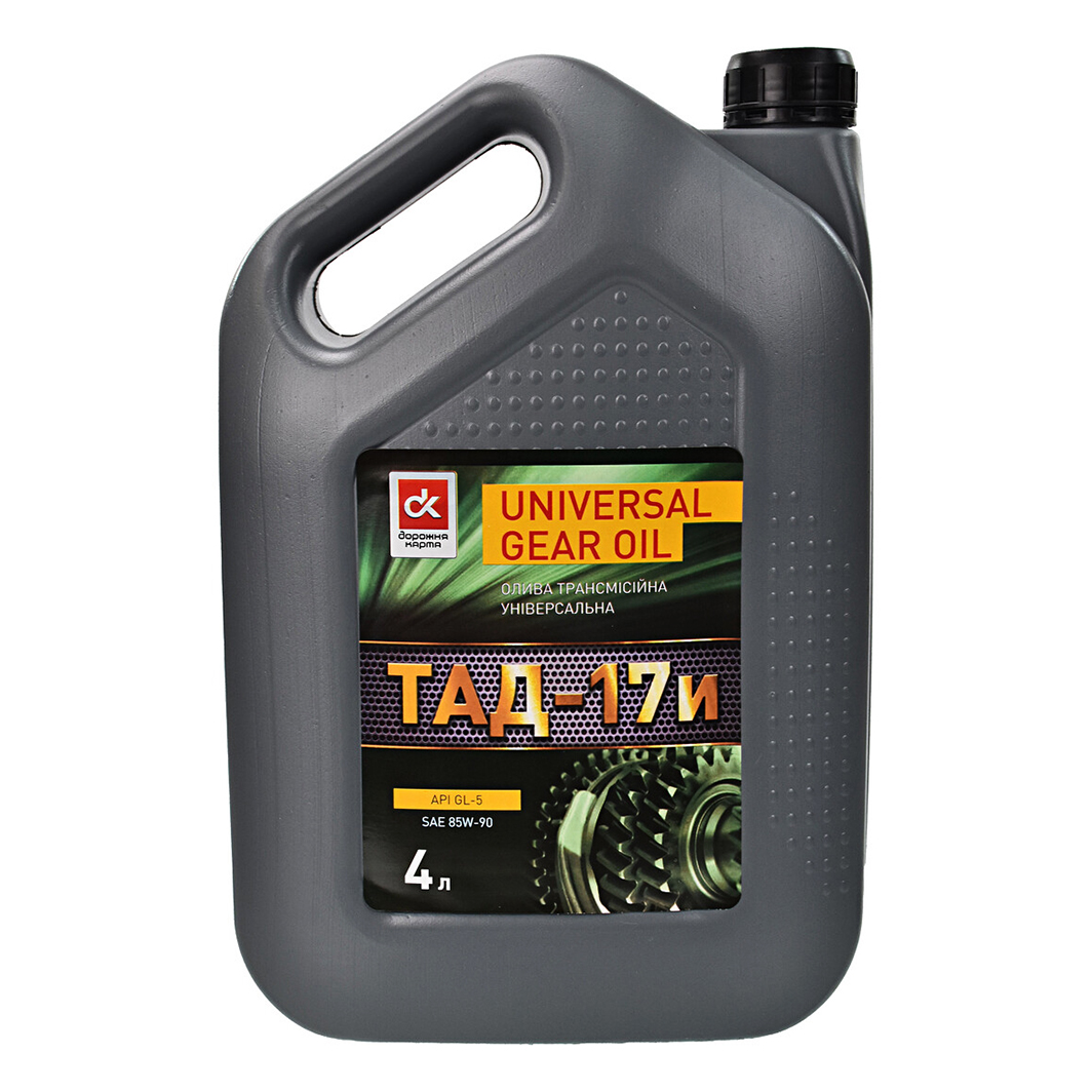Трансмісійна олива ДОРОЖНЯ КАРТА ТАД-17и GL-5 85W-90 4 л 4102871271 - zapix