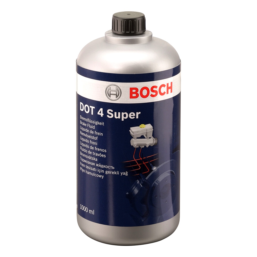 Гальмівна рідина BOSCH DOT 4 Super пластик 1 л 1987479118 - zapix