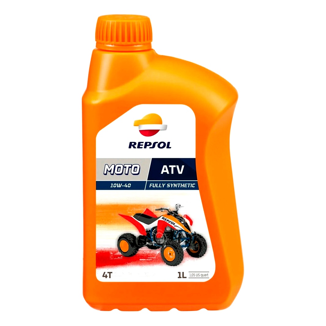 Моторное масло REPSOL Moto ATV 4T 10W-40 синтетическое 1 л RP167N51 - zapix