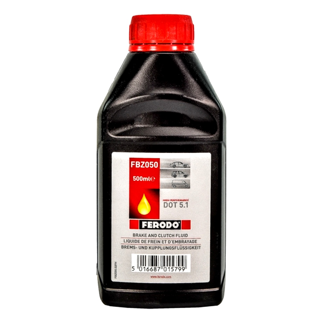 Гальмівна рідина FERODO DOT 5.1 Synthetic пластик 0.5 л FBZ050 - zapix