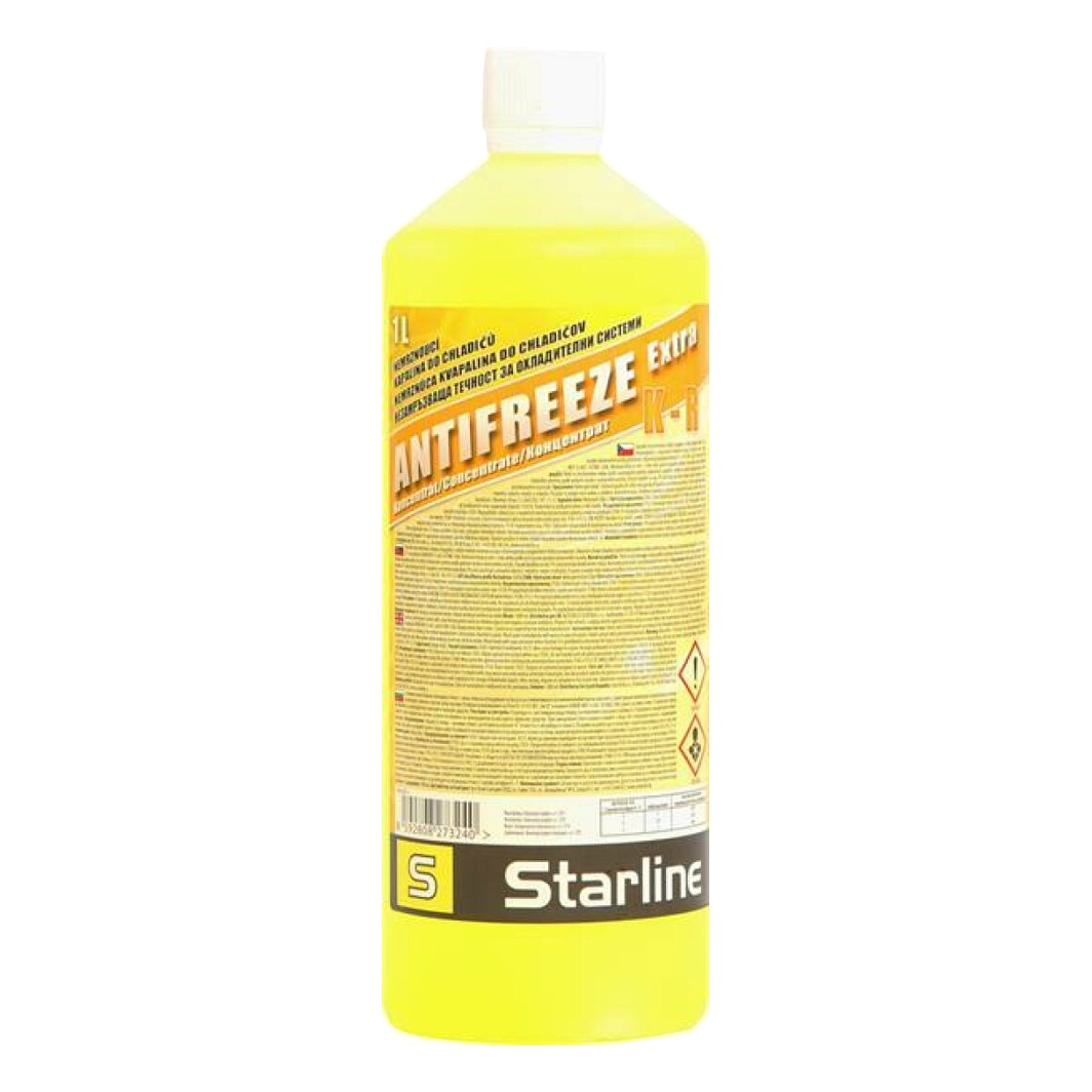 Концентрат антифризу STARLINE Extra K-R жовтий 1 л (NAKR1) - zapix
