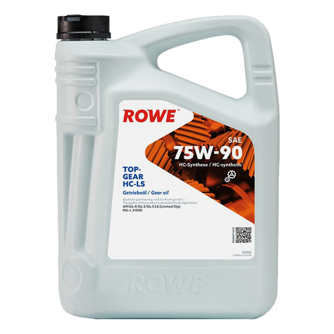 Трансмісійна олива ROWE Hightec Topgear HC-LS GL-4 75W-90 5 л 25004005099 - zapix