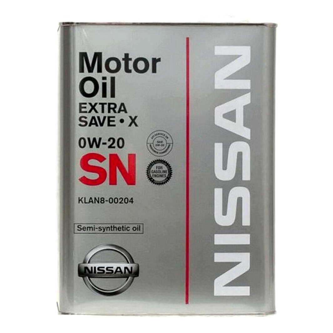 Моторное масло NISSAN / INFINITI Extra Save-X 0W-20 4 л (KLAN800204) - zapix