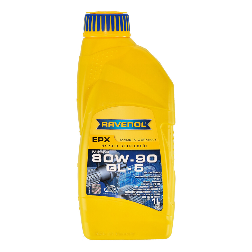 Трансмісійна олива RAVENOL EPX GL-5 80W-90 1 л 1223205001 - zapix