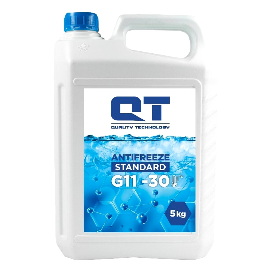 Готовий антифриз QT Standard синій G11 -30 °C 5 л (QT533305) - zapix