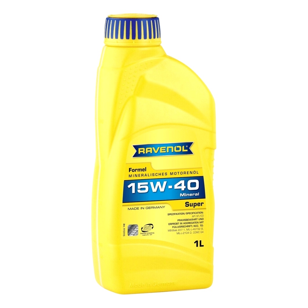 Моторна олива RAVENOL Formel Super 15W-40 1 л (11131151) - zapix