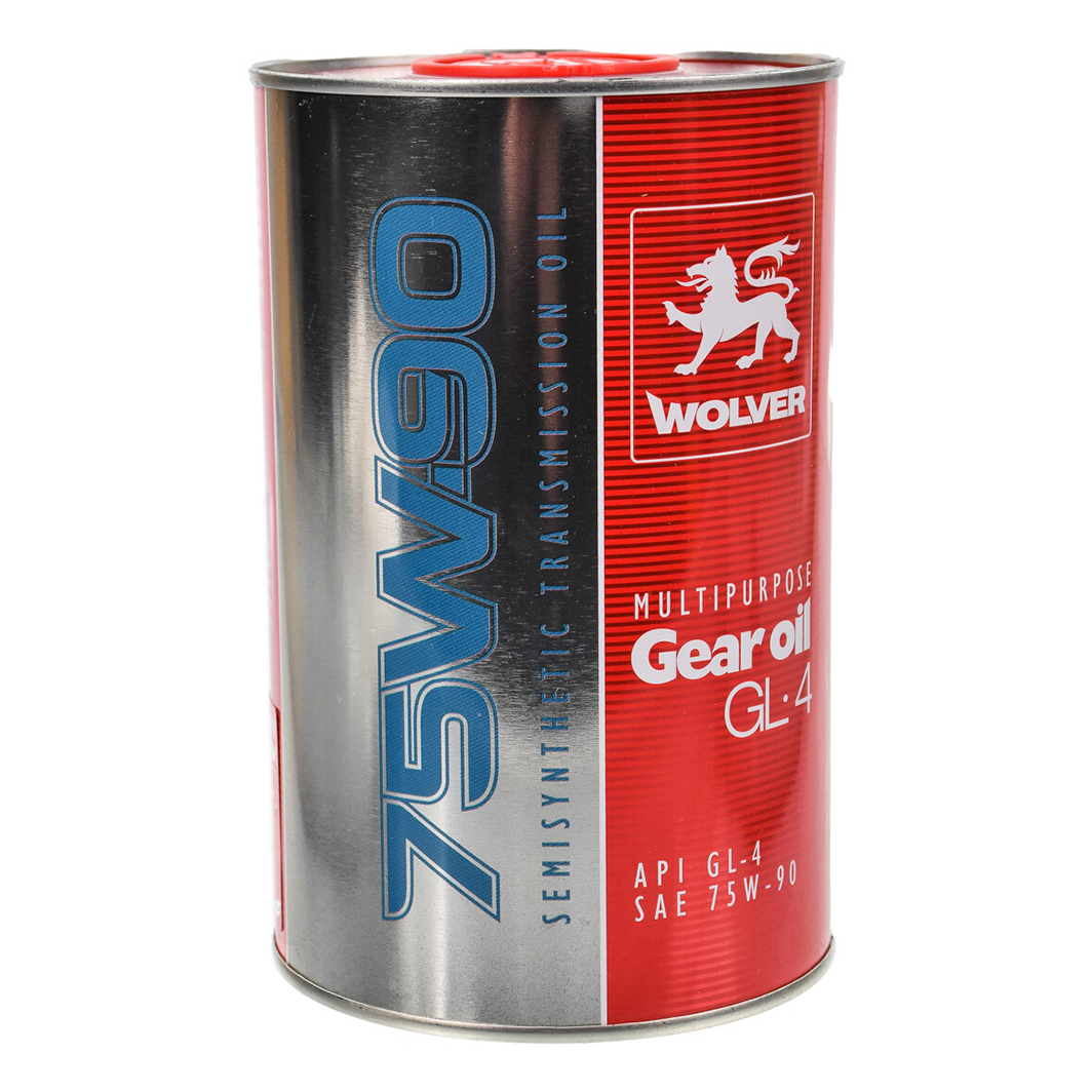 Трансмиссионное масло WOLVER Gear Oil GL-4 75W-90 1 л 4260360941337 - zapix