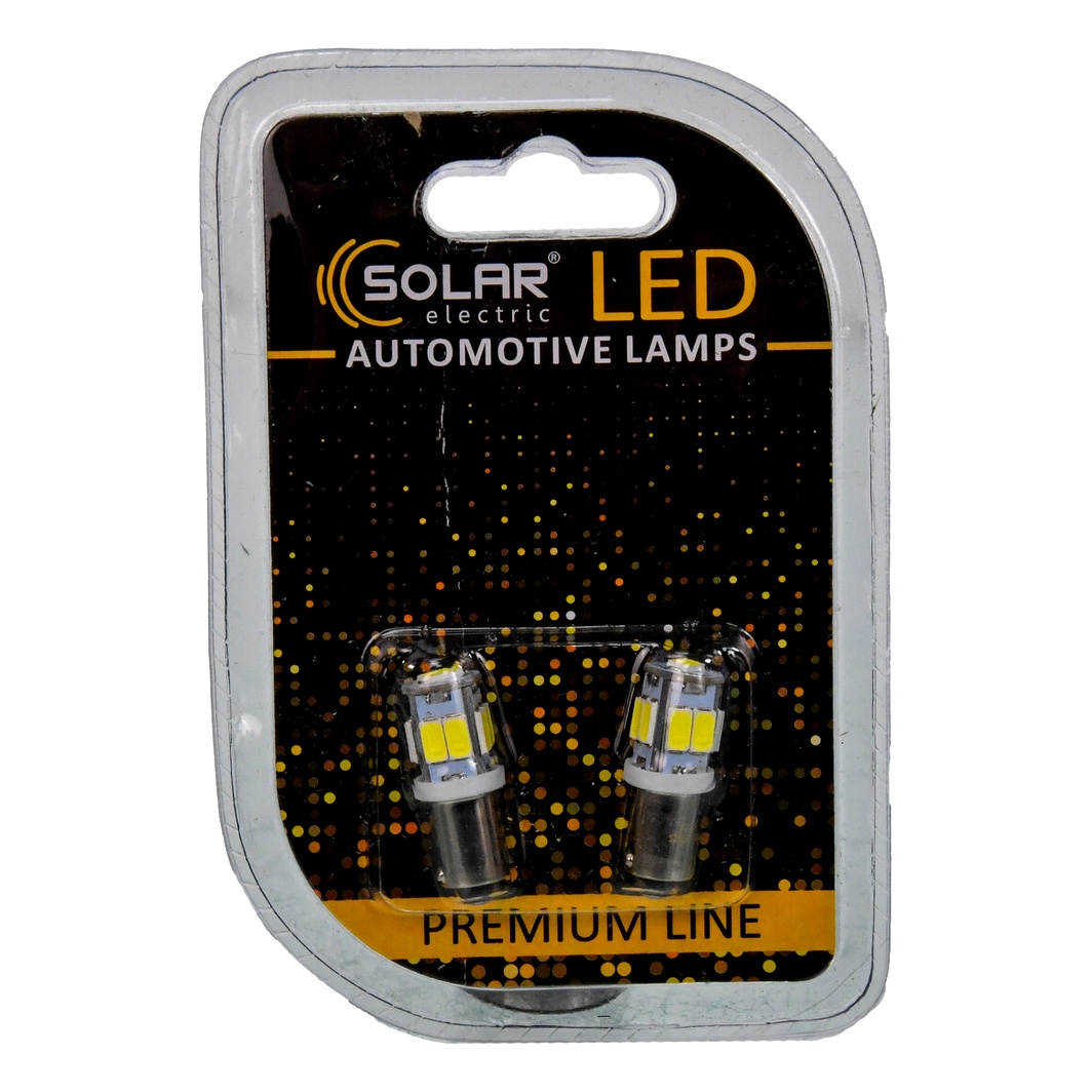 Автолампа LED (светодиодная) SOLAR Premium Line T8.5 BA9s 4W 12V SL1335 - zapix