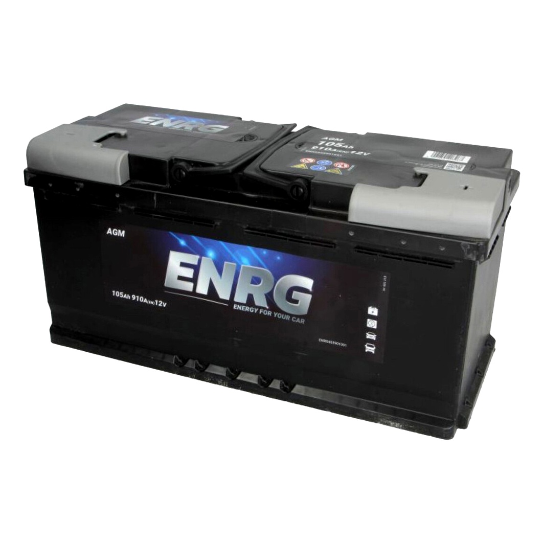 Акумулятор ENRG AGM 12V 105Ah 910A R+ ENRG605901091 - zapix