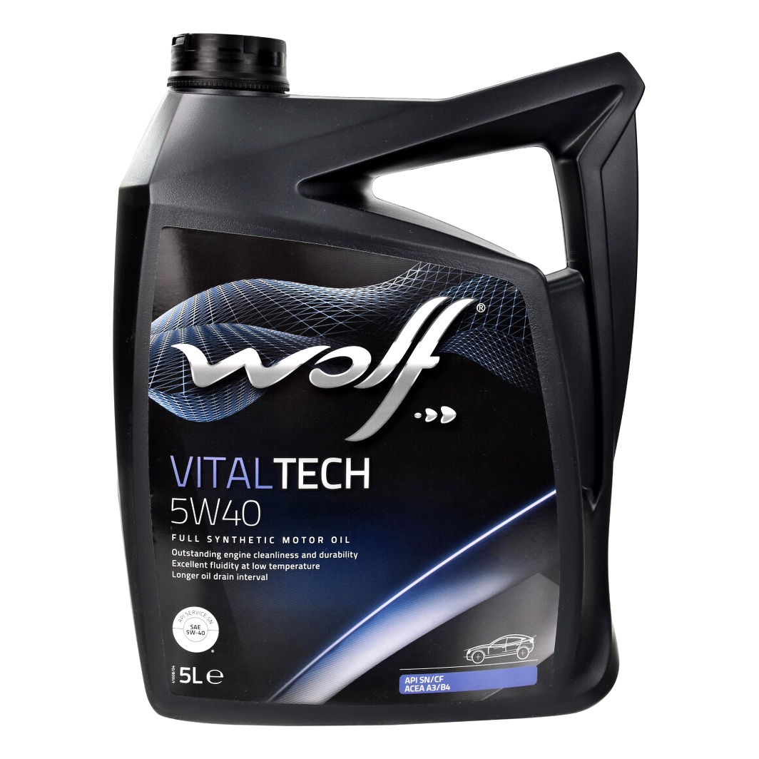 Моторное масло WOLF Vitaltech 5W-40 5 л (8311291) - zapix