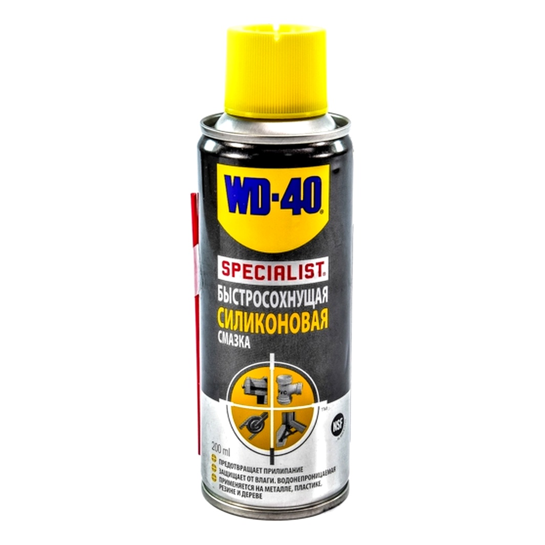 Смазка силиконовая WD-40 Specialist для механизмов дверей 200 мл (124W700126) - zapix